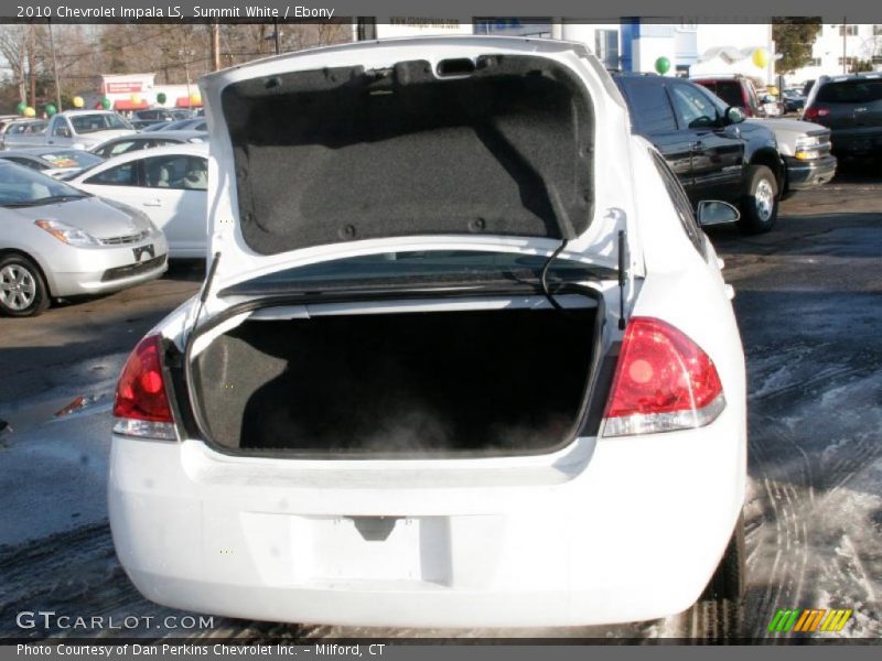 Summit White / Ebony 2010 Chevrolet Impala LS