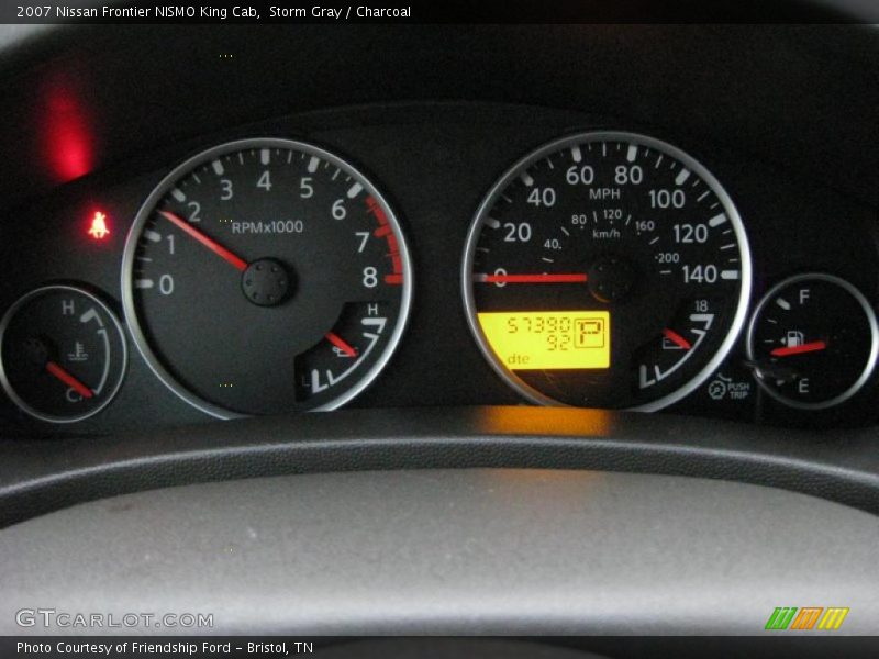  2007 Frontier NISMO King Cab NISMO King Cab Gauges