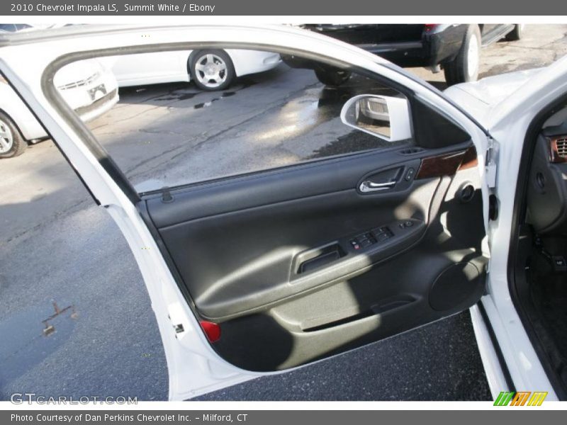 Summit White / Ebony 2010 Chevrolet Impala LS