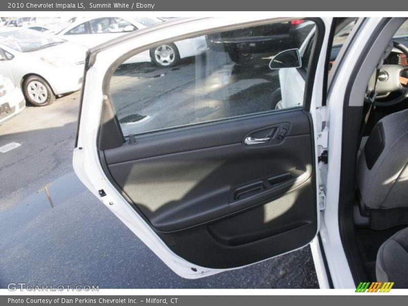 Summit White / Ebony 2010 Chevrolet Impala LS