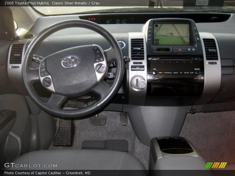 Dashboard of 2006 Prius Hybrid