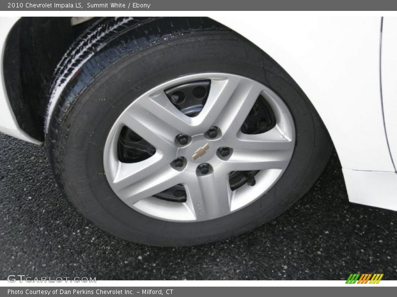 Summit White / Ebony 2010 Chevrolet Impala LS