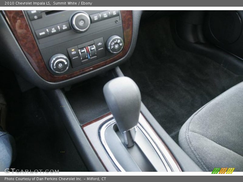 Summit White / Ebony 2010 Chevrolet Impala LS