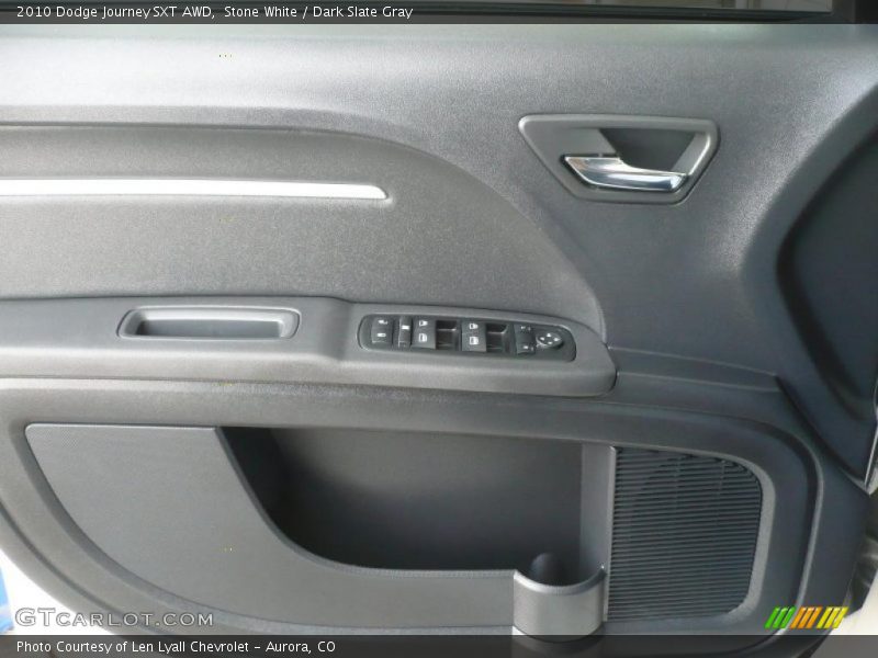Stone White / Dark Slate Gray 2010 Dodge Journey SXT AWD
