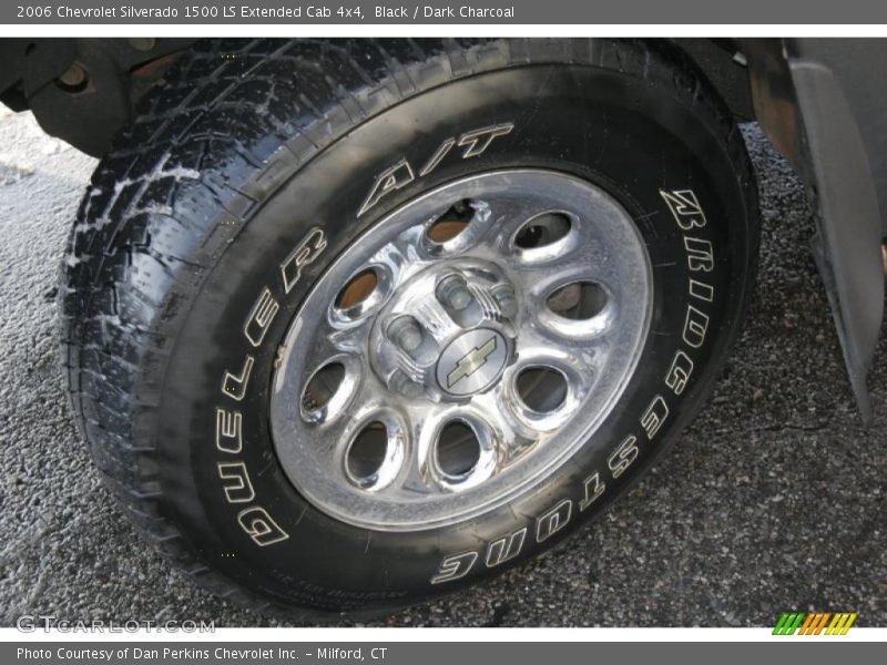 Black / Dark Charcoal 2006 Chevrolet Silverado 1500 LS Extended Cab 4x4