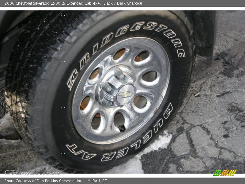 Black / Dark Charcoal 2006 Chevrolet Silverado 1500 LS Extended Cab 4x4