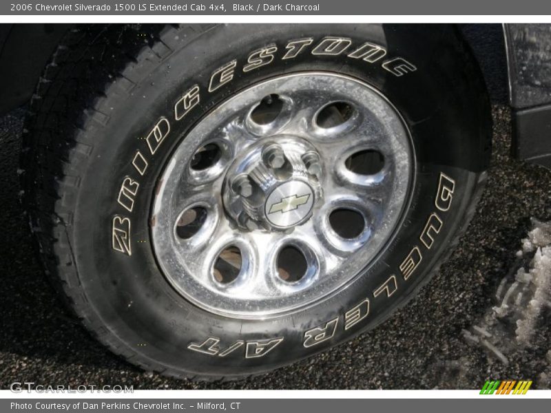 Black / Dark Charcoal 2006 Chevrolet Silverado 1500 LS Extended Cab 4x4