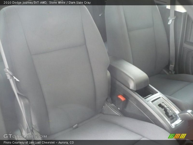 Stone White / Dark Slate Gray 2010 Dodge Journey SXT AWD