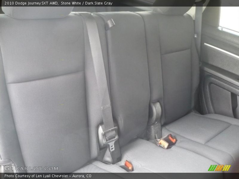 Stone White / Dark Slate Gray 2010 Dodge Journey SXT AWD