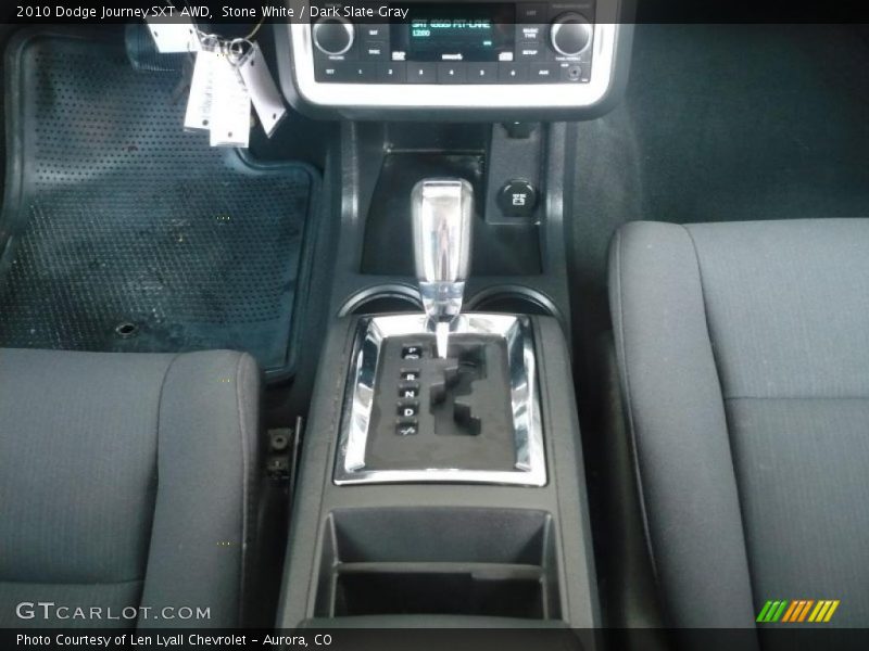 Stone White / Dark Slate Gray 2010 Dodge Journey SXT AWD