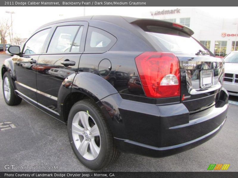 Blackberry Pearl / Dark Slate/Medium Graystone 2011 Dodge Caliber Mainstreet