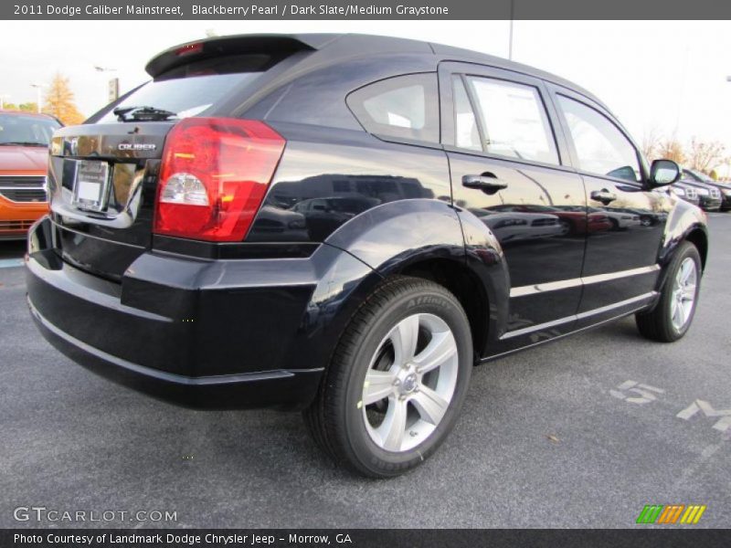 Blackberry Pearl / Dark Slate/Medium Graystone 2011 Dodge Caliber Mainstreet