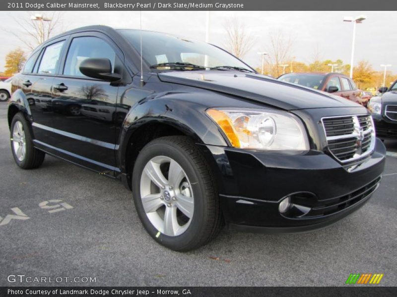 Blackberry Pearl / Dark Slate/Medium Graystone 2011 Dodge Caliber Mainstreet