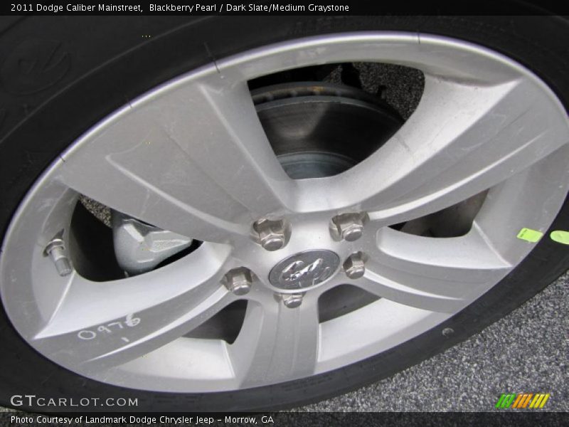 Blackberry Pearl / Dark Slate/Medium Graystone 2011 Dodge Caliber Mainstreet