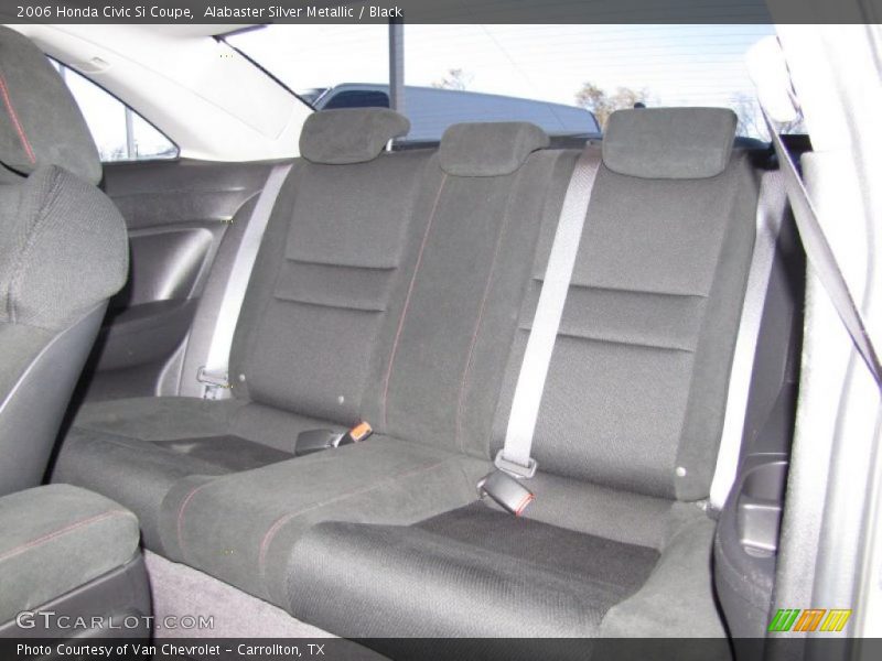 Alabaster Silver Metallic / Black 2006 Honda Civic Si Coupe