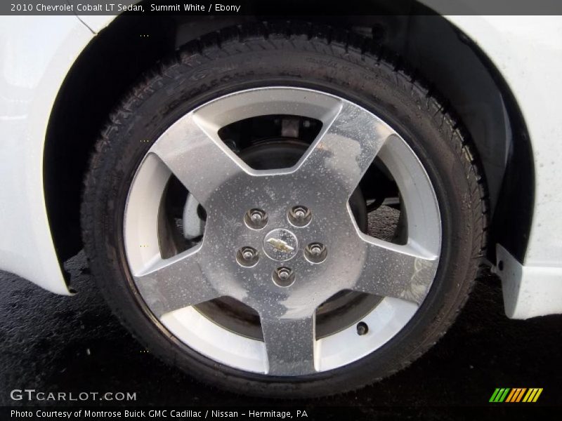 Summit White / Ebony 2010 Chevrolet Cobalt LT Sedan