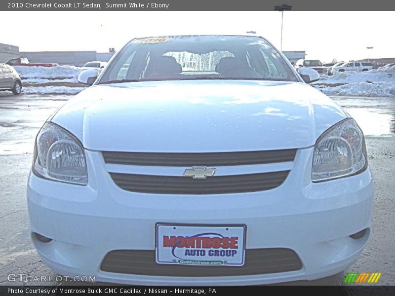 Summit White / Ebony 2010 Chevrolet Cobalt LT Sedan