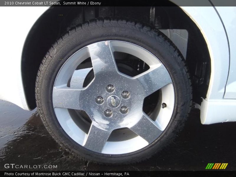 Summit White / Ebony 2010 Chevrolet Cobalt LT Sedan