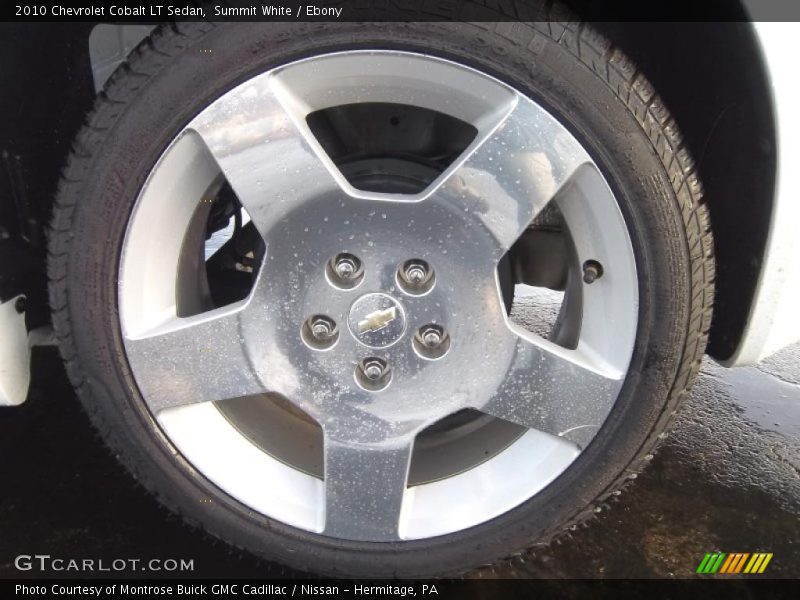 Summit White / Ebony 2010 Chevrolet Cobalt LT Sedan
