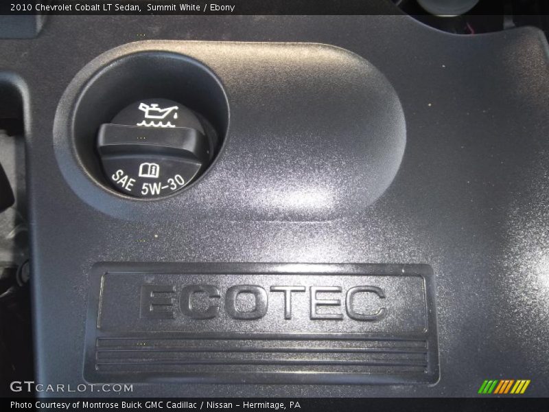 Summit White / Ebony 2010 Chevrolet Cobalt LT Sedan