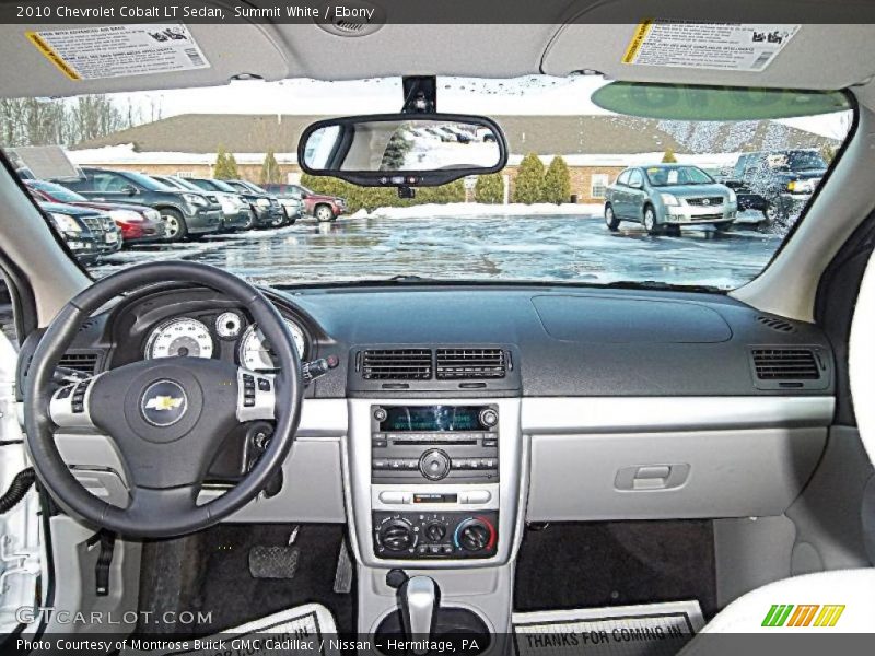 Summit White / Ebony 2010 Chevrolet Cobalt LT Sedan