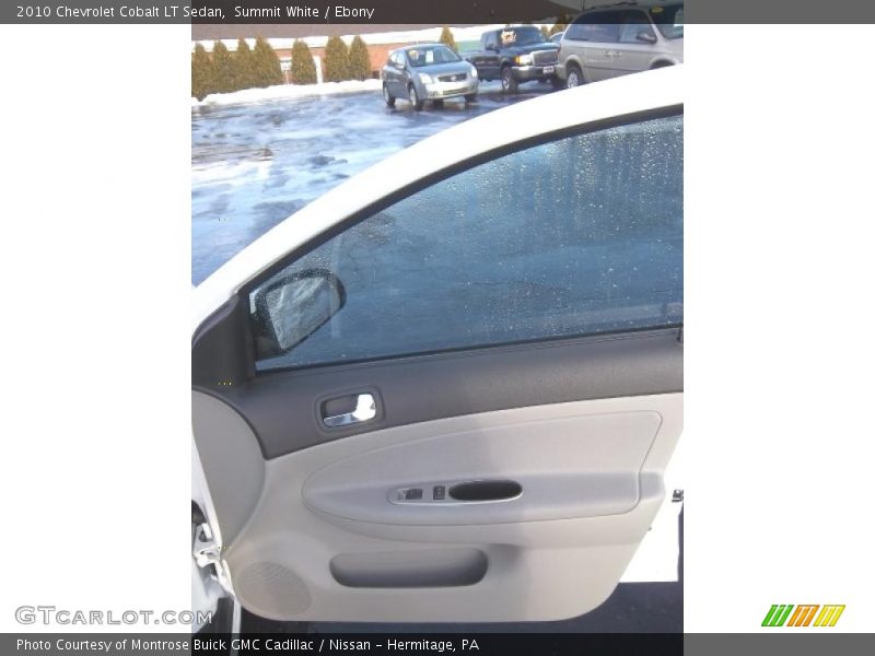 Summit White / Ebony 2010 Chevrolet Cobalt LT Sedan