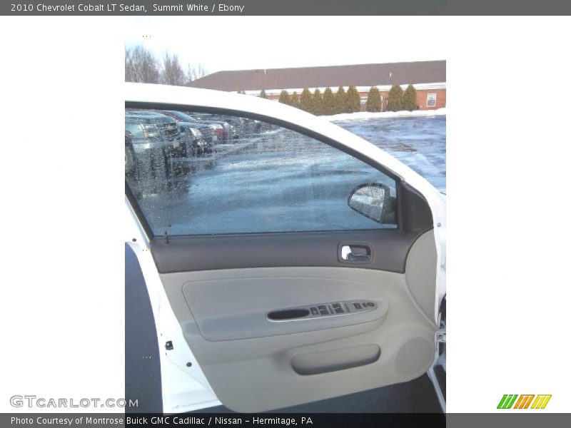 Summit White / Ebony 2010 Chevrolet Cobalt LT Sedan