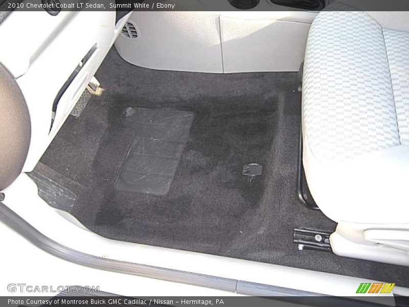 Summit White / Ebony 2010 Chevrolet Cobalt LT Sedan