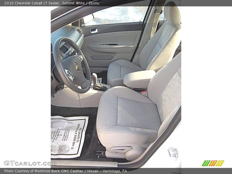 Summit White / Ebony 2010 Chevrolet Cobalt LT Sedan