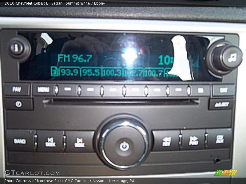 Summit White / Ebony 2010 Chevrolet Cobalt LT Sedan