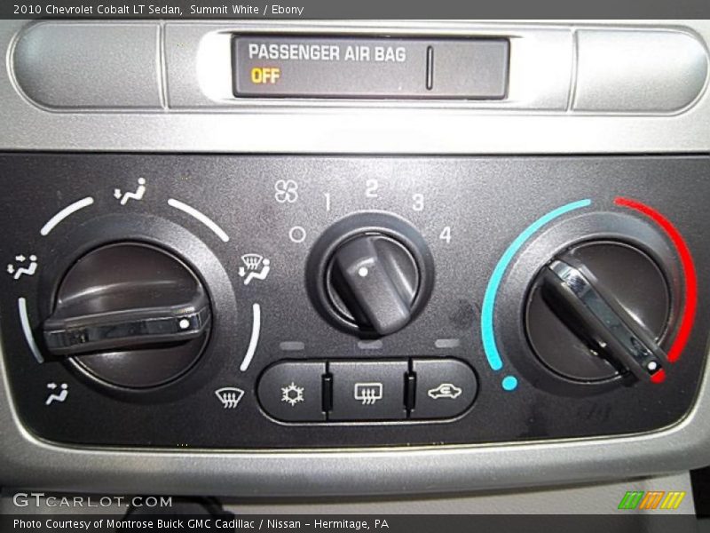 Summit White / Ebony 2010 Chevrolet Cobalt LT Sedan