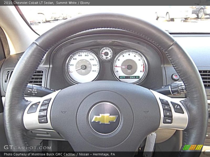 Summit White / Ebony 2010 Chevrolet Cobalt LT Sedan