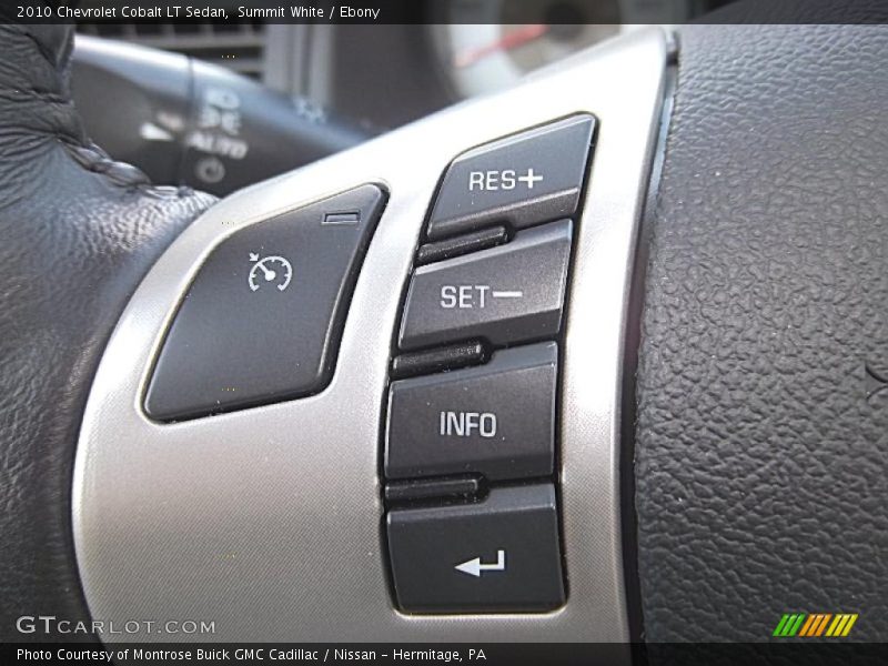 Summit White / Ebony 2010 Chevrolet Cobalt LT Sedan