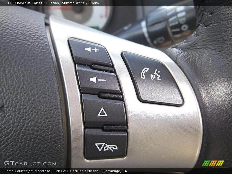Summit White / Ebony 2010 Chevrolet Cobalt LT Sedan
