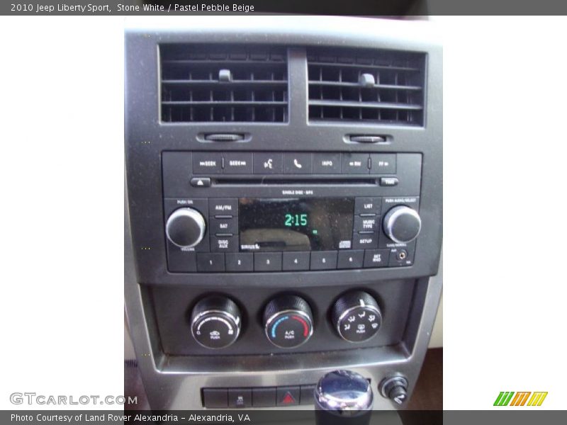 Stone White / Pastel Pebble Beige 2010 Jeep Liberty Sport