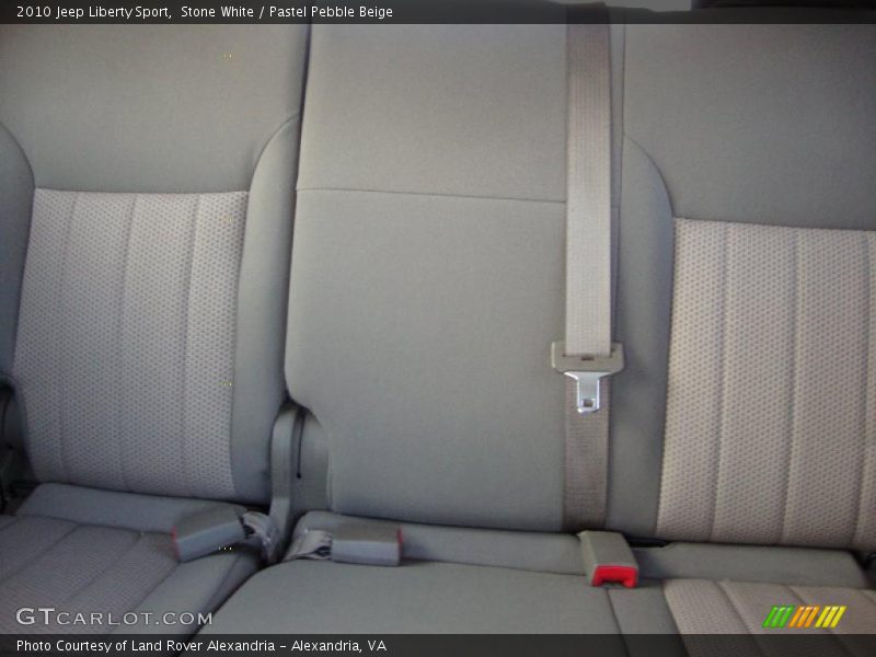Stone White / Pastel Pebble Beige 2010 Jeep Liberty Sport