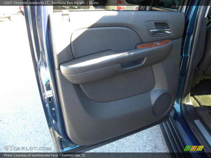 Bermuda Blue Metallic / Ebony 2007 Chevrolet Avalanche LT
