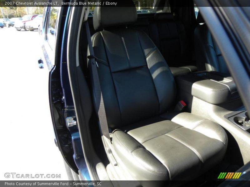 Bermuda Blue Metallic / Ebony 2007 Chevrolet Avalanche LT