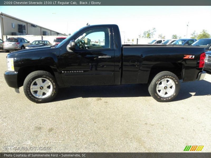 Black / Ebony 2009 Chevrolet Silverado 1500 LT Regular Cab