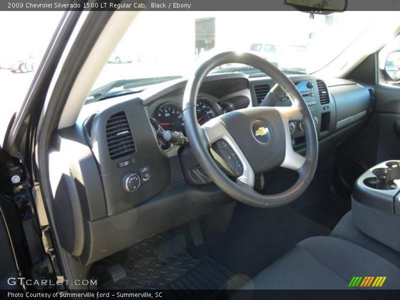 Black / Ebony 2009 Chevrolet Silverado 1500 LT Regular Cab