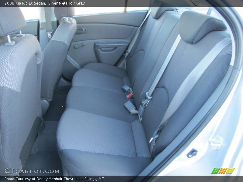 Silver Metallic / Gray 2008 Kia Rio LX Sedan