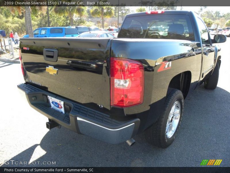 Black / Ebony 2009 Chevrolet Silverado 1500 LT Regular Cab