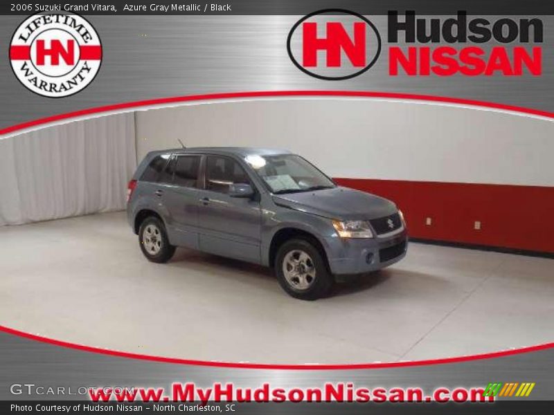 Azure Gray Metallic / Black 2006 Suzuki Grand Vitara