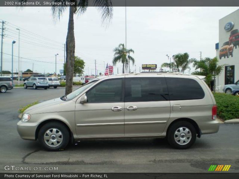 Silky Beige / Beige 2002 Kia Sedona EX