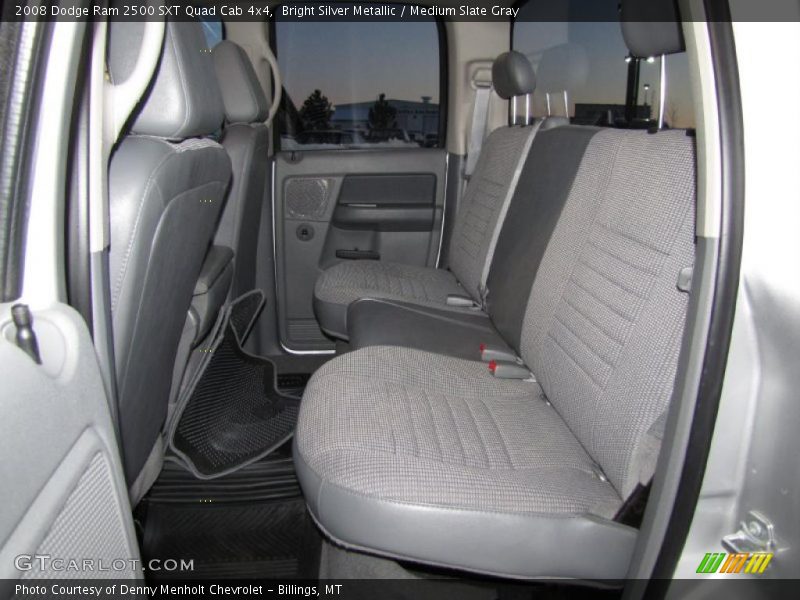 Bright Silver Metallic / Medium Slate Gray 2008 Dodge Ram 2500 SXT Quad Cab 4x4