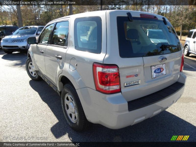 Light Sage Metallic / Stone 2008 Ford Escape XLS