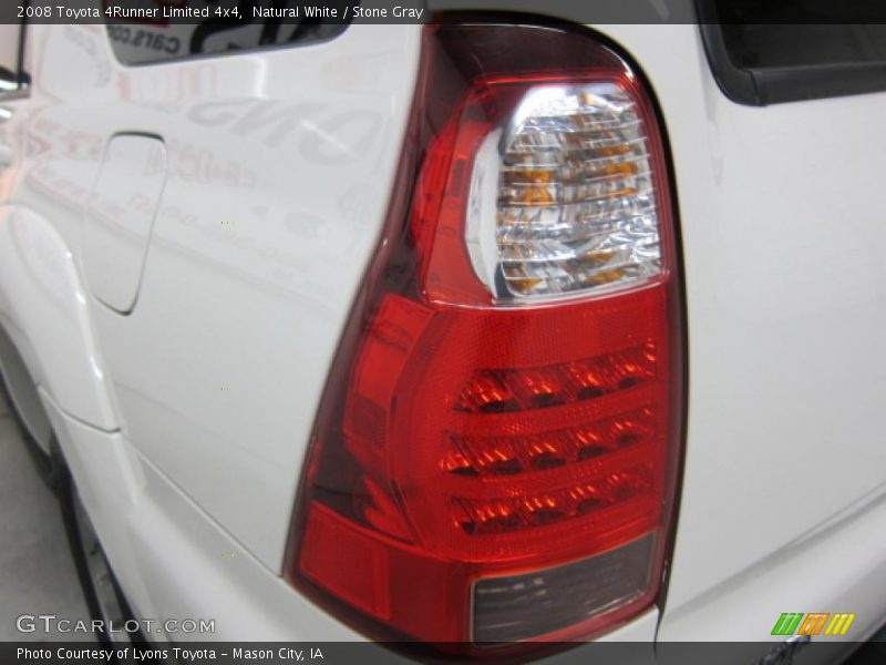 Natural White / Stone Gray 2008 Toyota 4Runner Limited 4x4