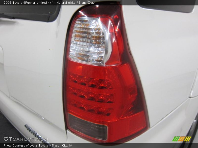 Natural White / Stone Gray 2008 Toyota 4Runner Limited 4x4