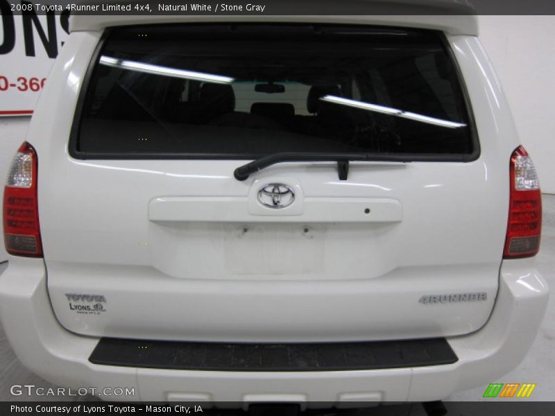 Natural White / Stone Gray 2008 Toyota 4Runner Limited 4x4