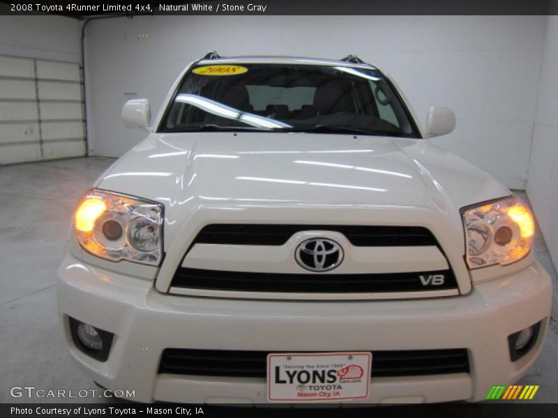 Natural White / Stone Gray 2008 Toyota 4Runner Limited 4x4